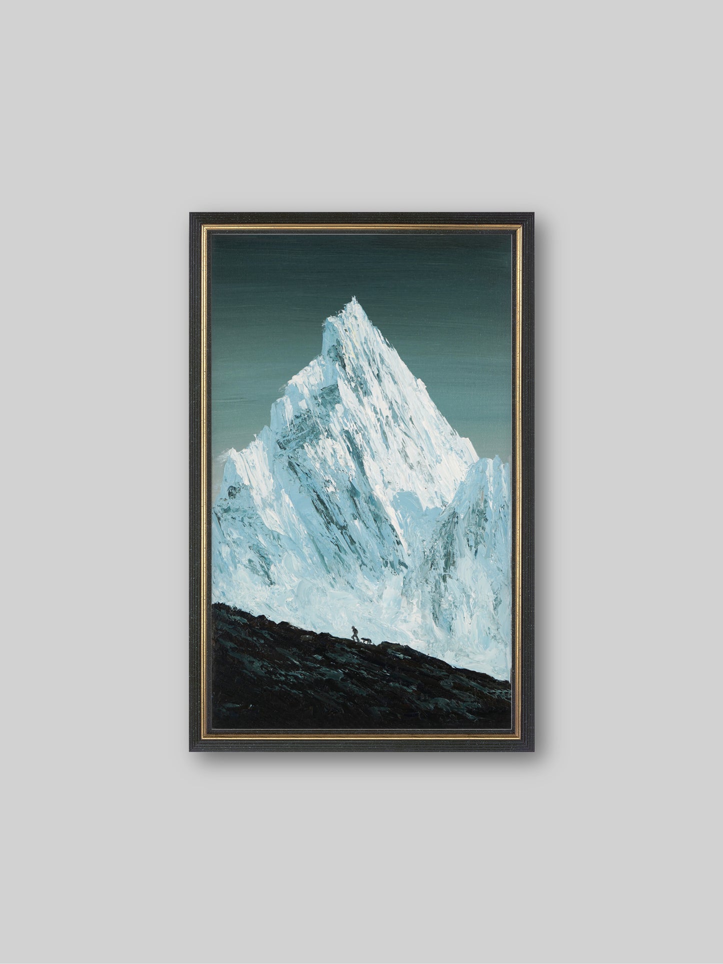 iceberg - “Oil painting” - painting for Room - 19.7x11.8 Inches - [Nicola0012]