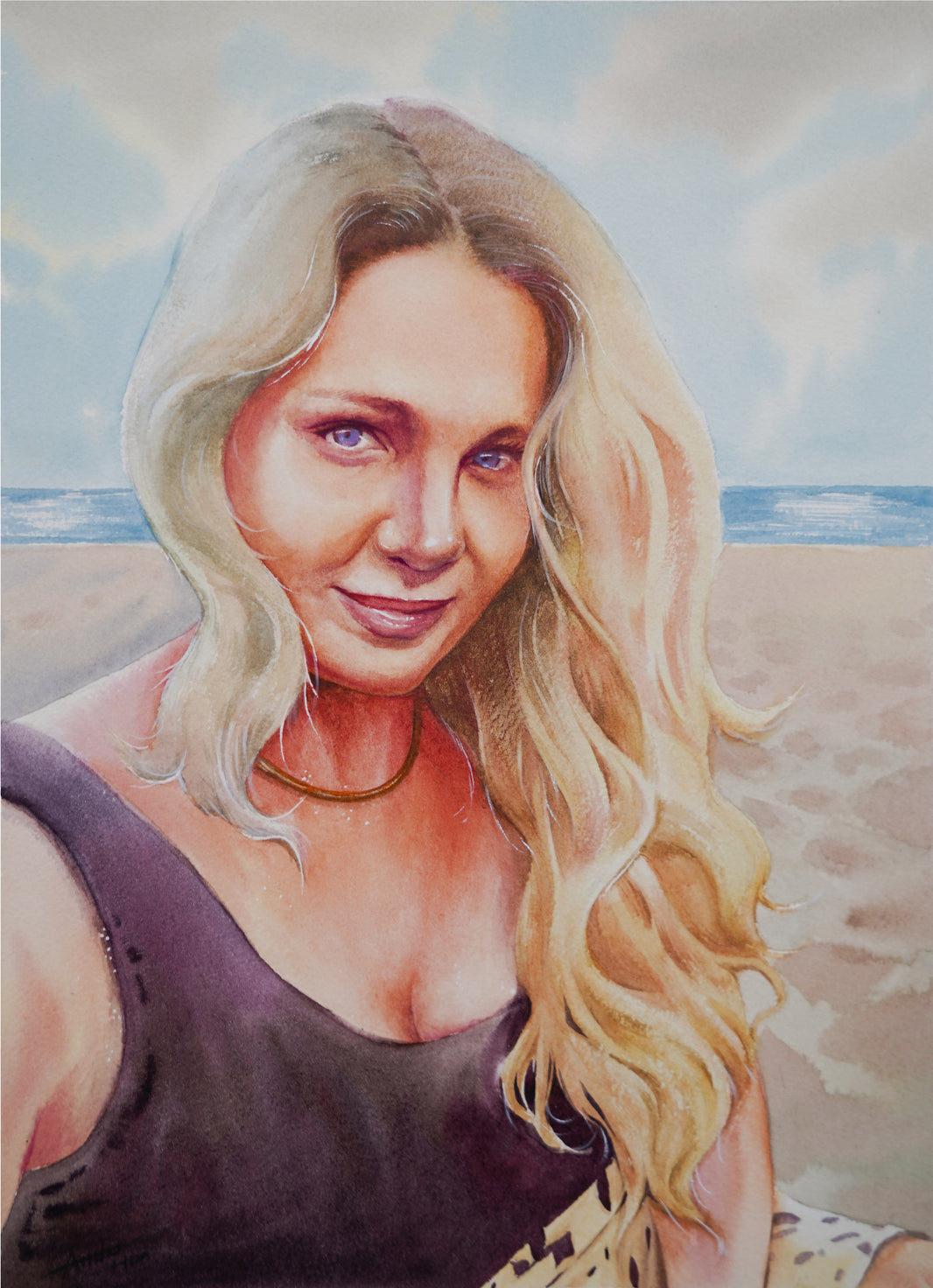 Japanese Painting Highland Art